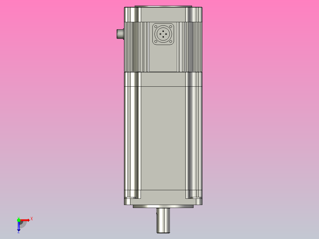 步进电机高压MP3-110HZ3221俯视图