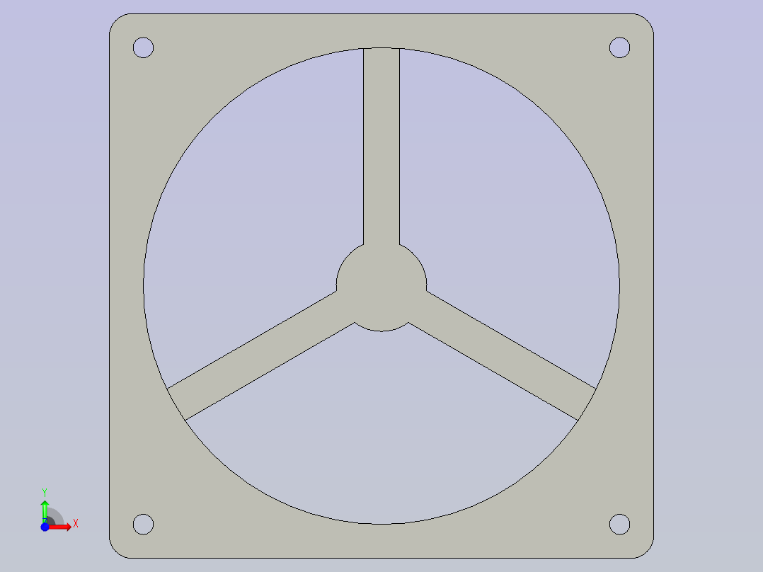 电控柜-101N000164轴流风机1238A2MBL前视图
