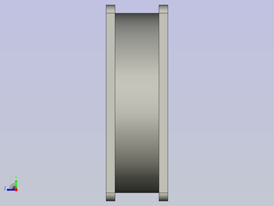 电控柜-101N000164轴流风机1238A2MBL右视图