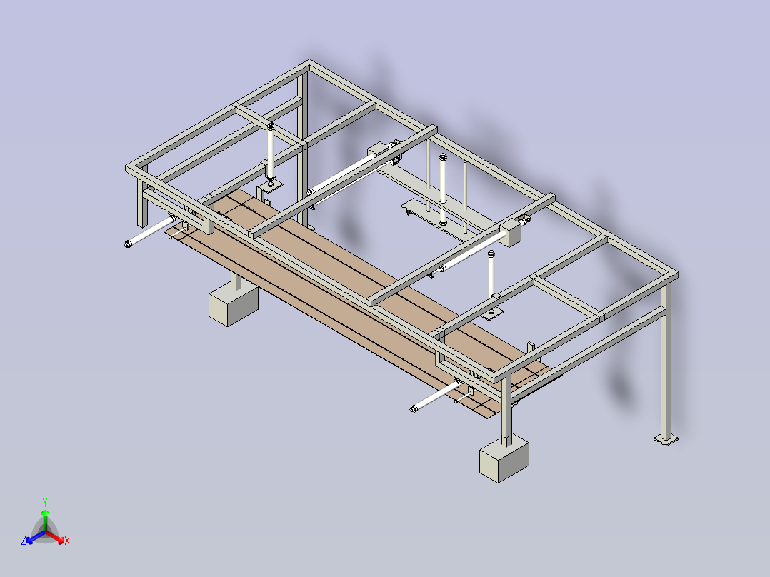 PVC线槽打包主视图