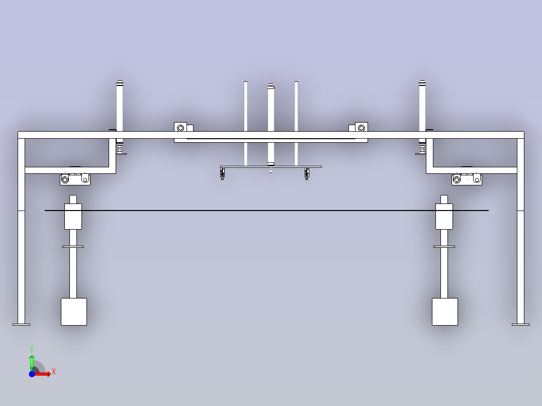 PVC线槽打包前视图