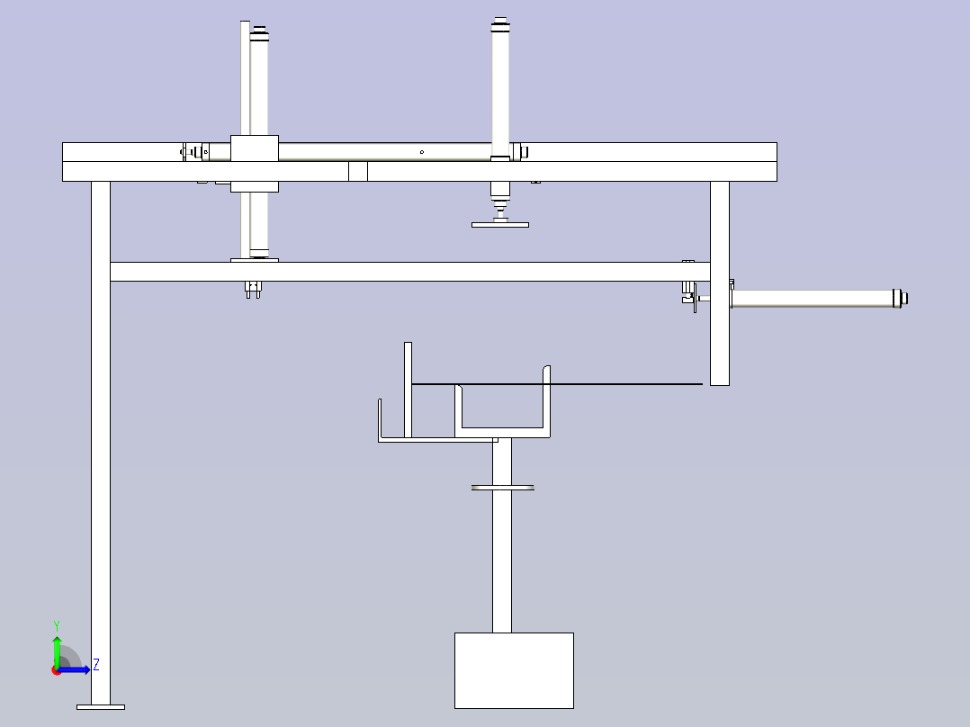 PVC线槽打包左视图