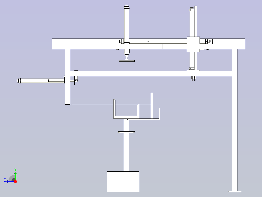 PVC线槽打包右视图