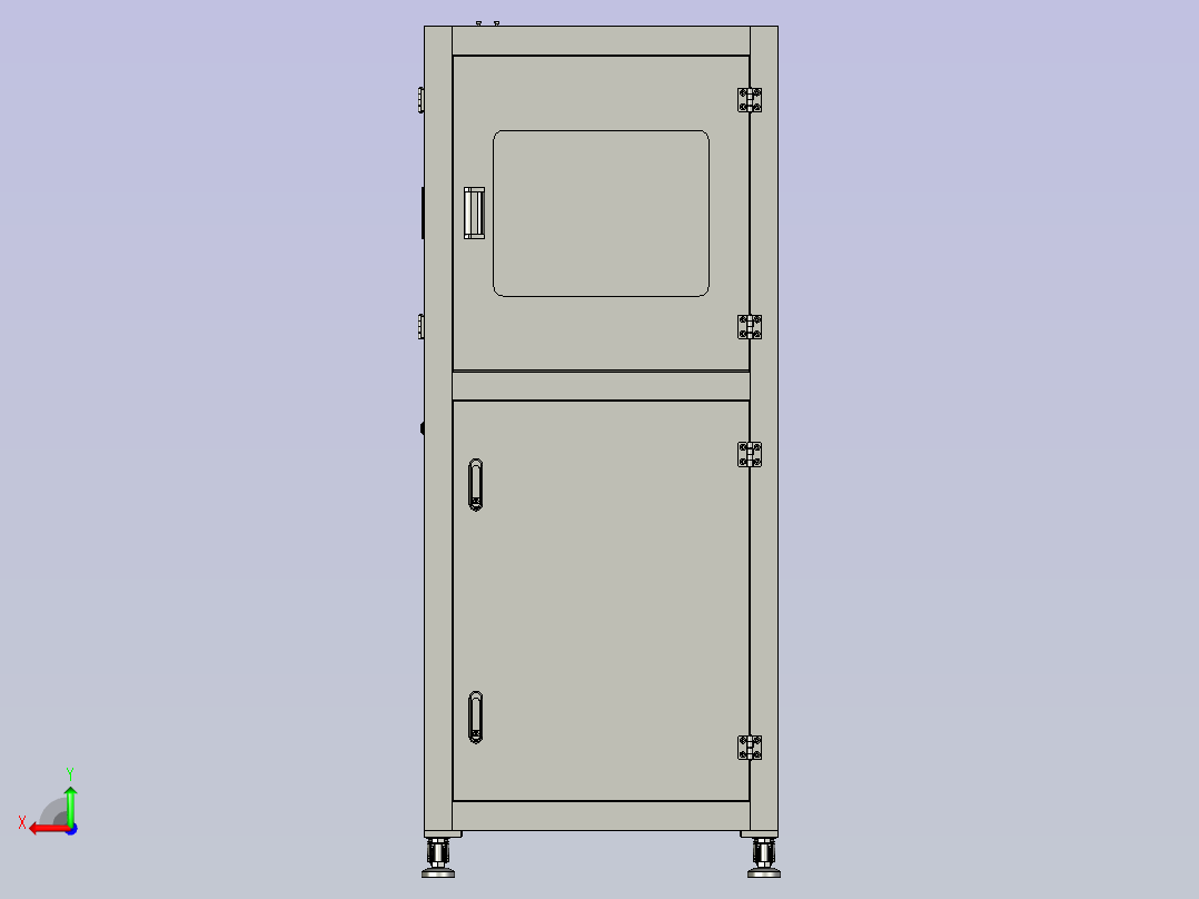 PCB软板收板机后视图