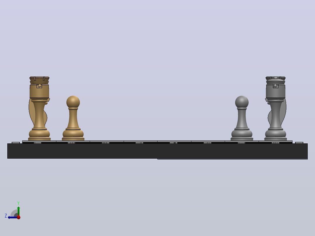 3D satrantakm(象棋)右视图