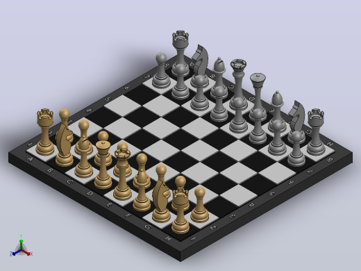 3D satrantakm(象棋)正等轴测缩略图