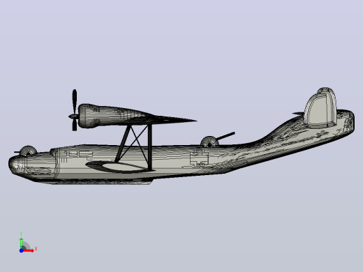 Dornier Do 24飞机前视缩略图