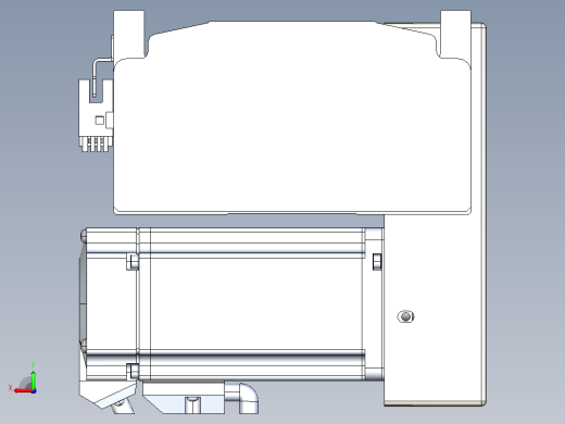 皮带直线轴半封闭可选导轨TPA-HNB-140D-120-L2950-LP-C-P40-N3后视缩略图