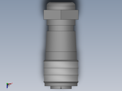 SF1210S[SF1210S-5]航空插头，多芯接头，连接器俯视缩略图