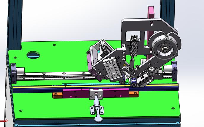 贴双面胶工装（sw18可编辑+cad+bom）
