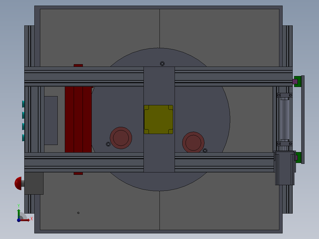 172铝合金实验台(1)前视图