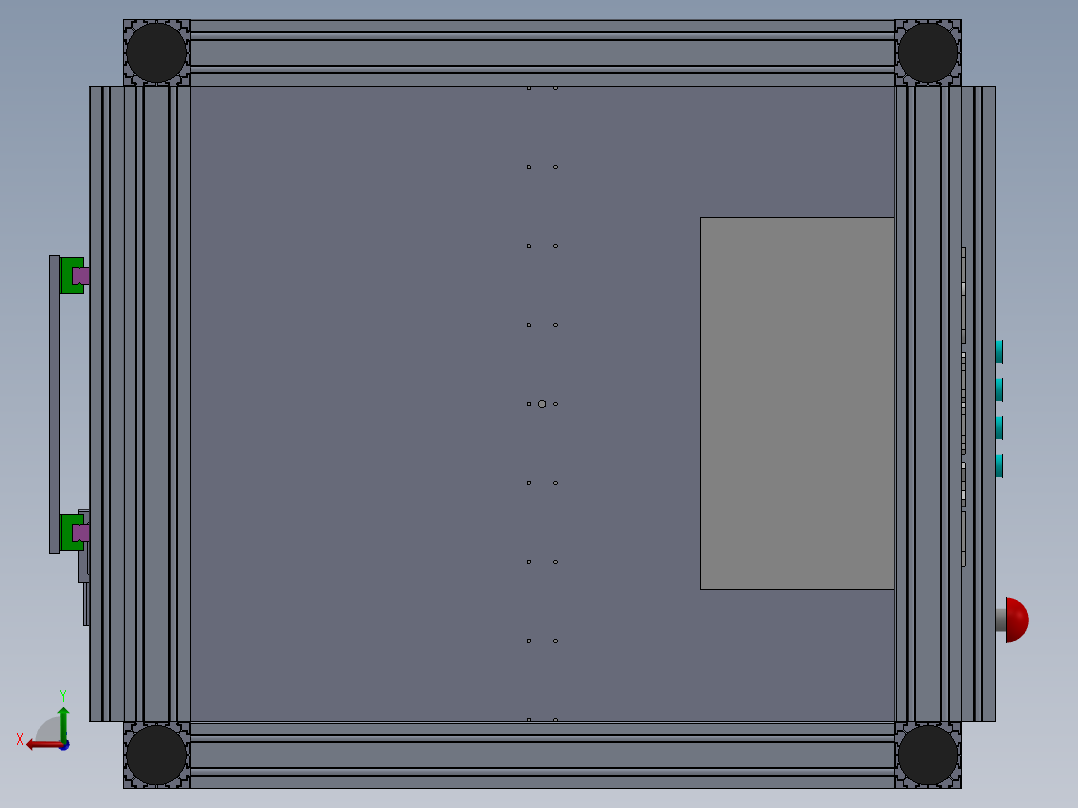 172铝合金实验台(1)后视图