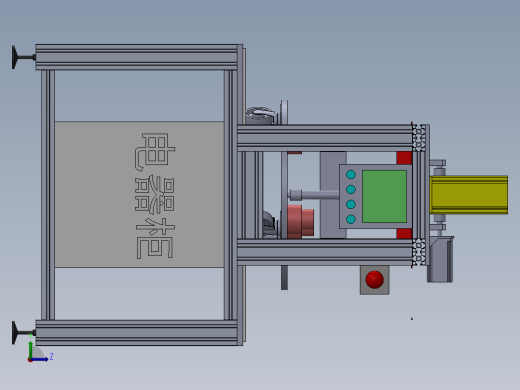 172铝合金实验台(1)左视缩略图