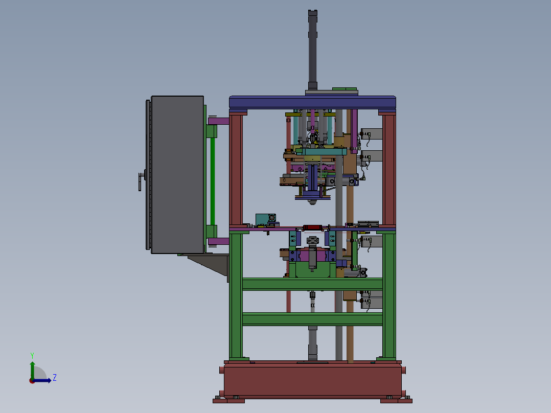 112电机转子组装机(1)左视图