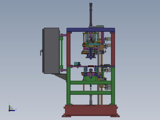 112电机转子组装机(1)左视缩略图