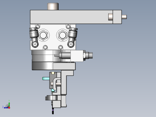 焊接治具底座右视缩略图