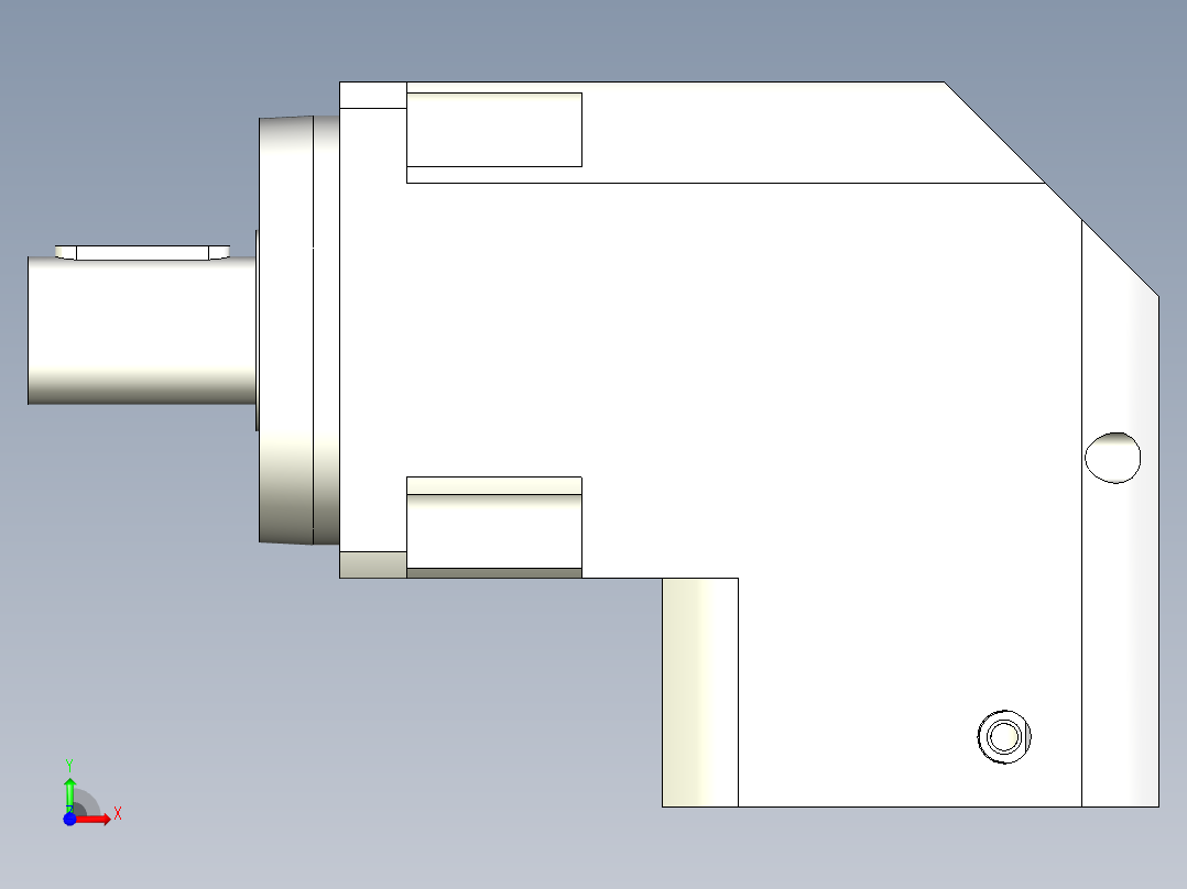 直齿ZPLX180-L1 35-114.3-200-M12.stp前视图