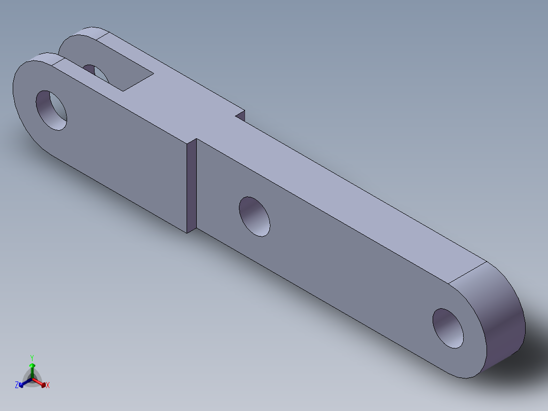 S18 短摆动臂正等轴测图