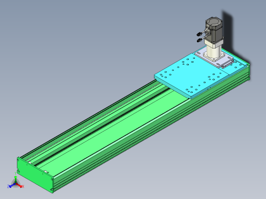 东锦齿条传动DH270G-L167-S1000-BU-减速机+750W