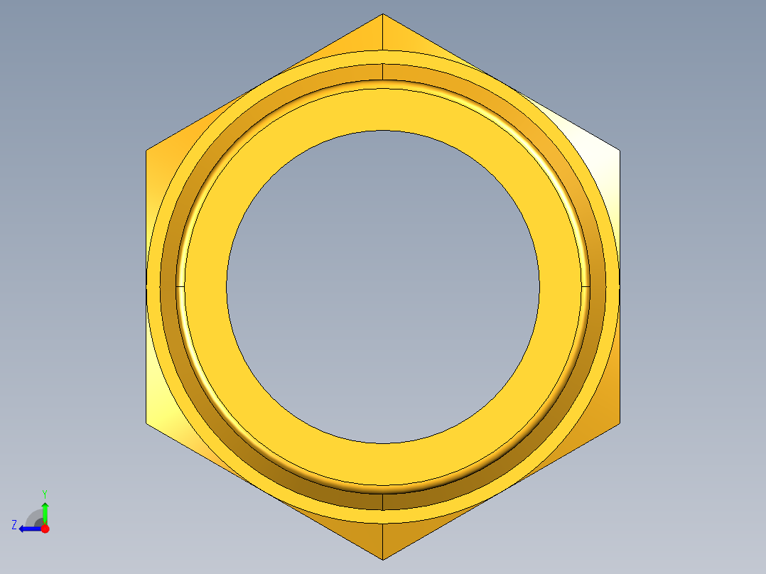 水管接头Male Hose to Female Pipe 80GH-12-8右视图