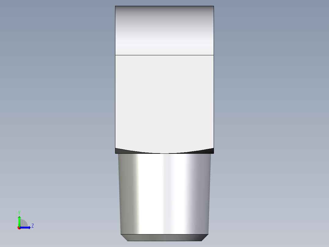 卡套式工业通用硬管接头EO_Male_stud_elbow_WE04LLMCFX左视图