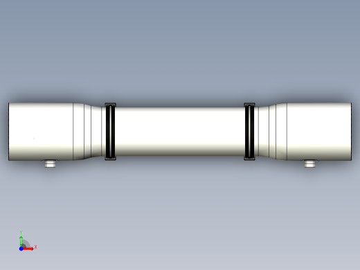完整的压力容器BPV-8-1000-SP PROTEC前视缩略图
