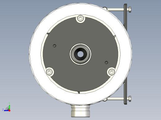 完整的压力容器BPV-8-1000-SP PROTEC右视缩略图