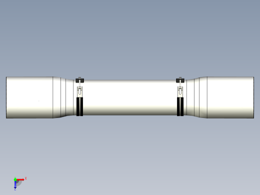 完整的压力容器BPV-8-1000-SP PROTEC俯视缩略图