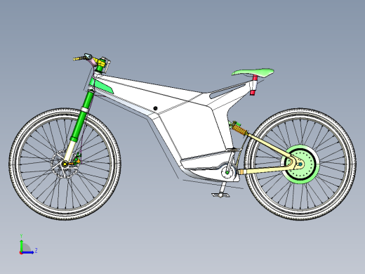 电动自行车VD_BIKE--igs左视缩略图