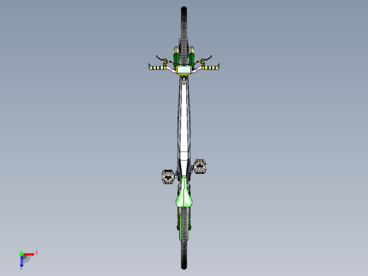 电动自行车VD_BIKE--igs俯视缩略图