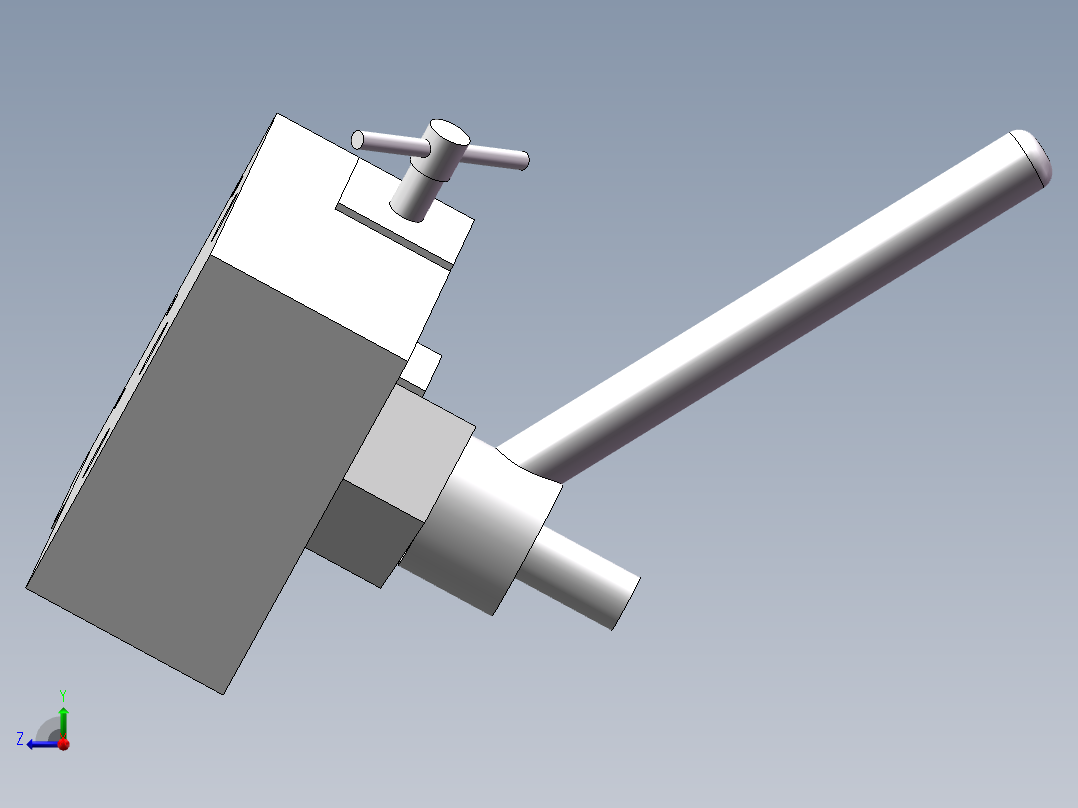 FA311系列高速并条机一三排罗拉支架设计(1)右视图