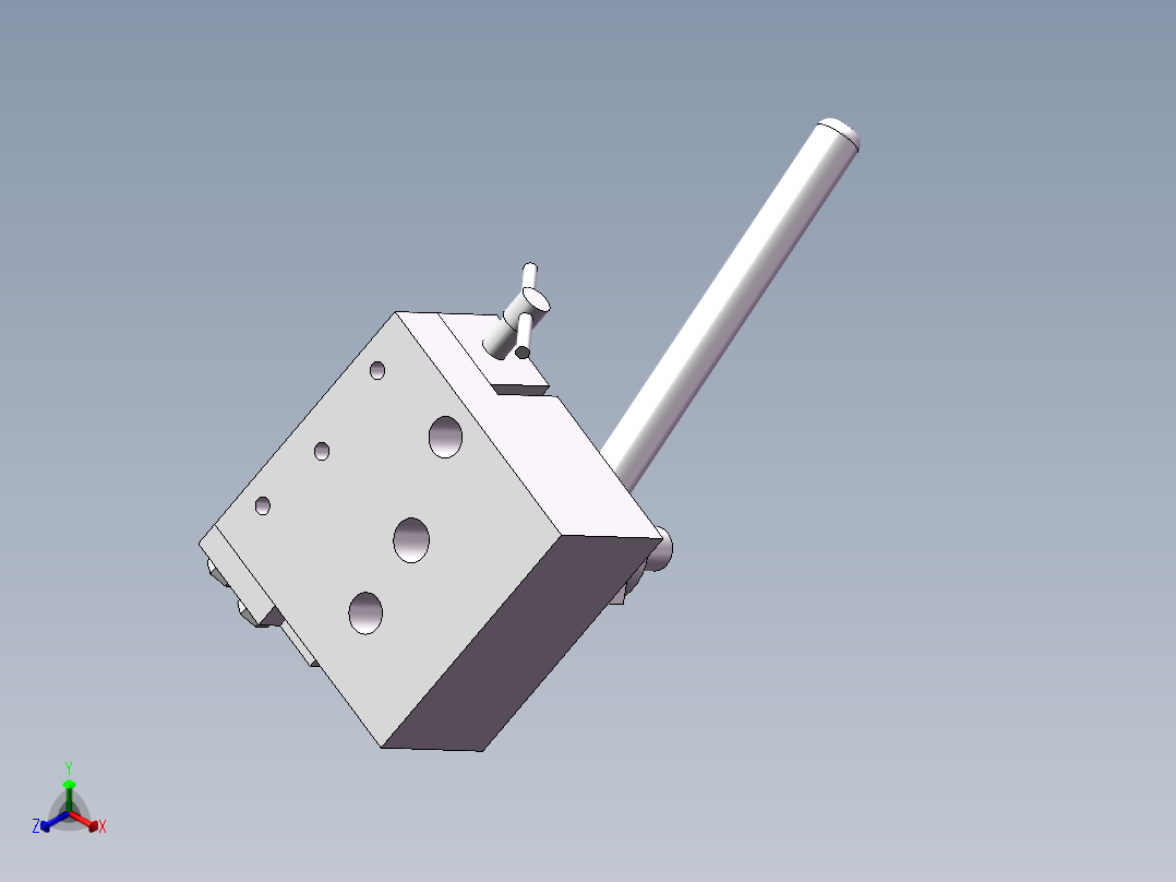 FA311系列高速并条机一三排罗拉支架设计(1)正等轴测图