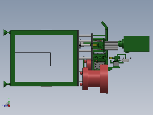滑板开关端子折弯机右视缩略图