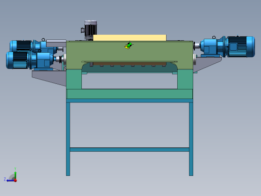 旋切机模型右视缩略图