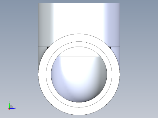 聚氯乙烯配件06-Sch80_90Elbow_SxFPT_807-015 _1.5in左视缩略图