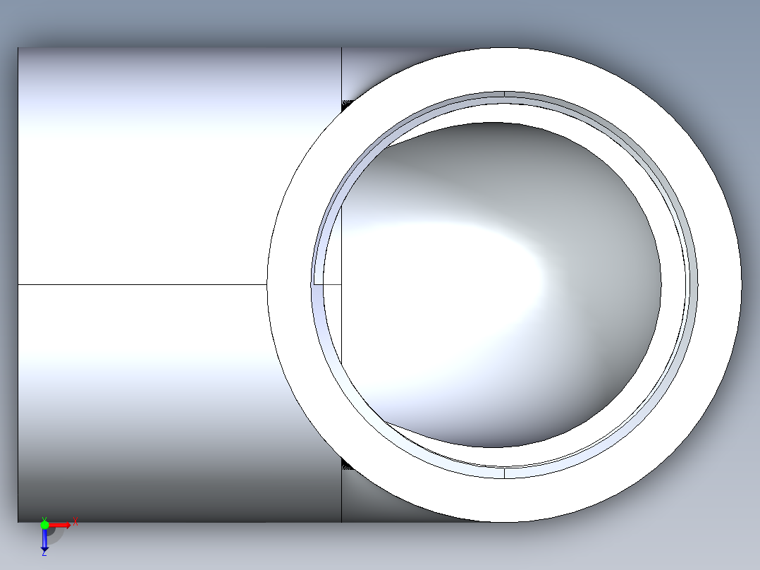 聚氯乙烯配件06-Sch80_90Elbow_SxFPT_807-015 _1.5in俯视图