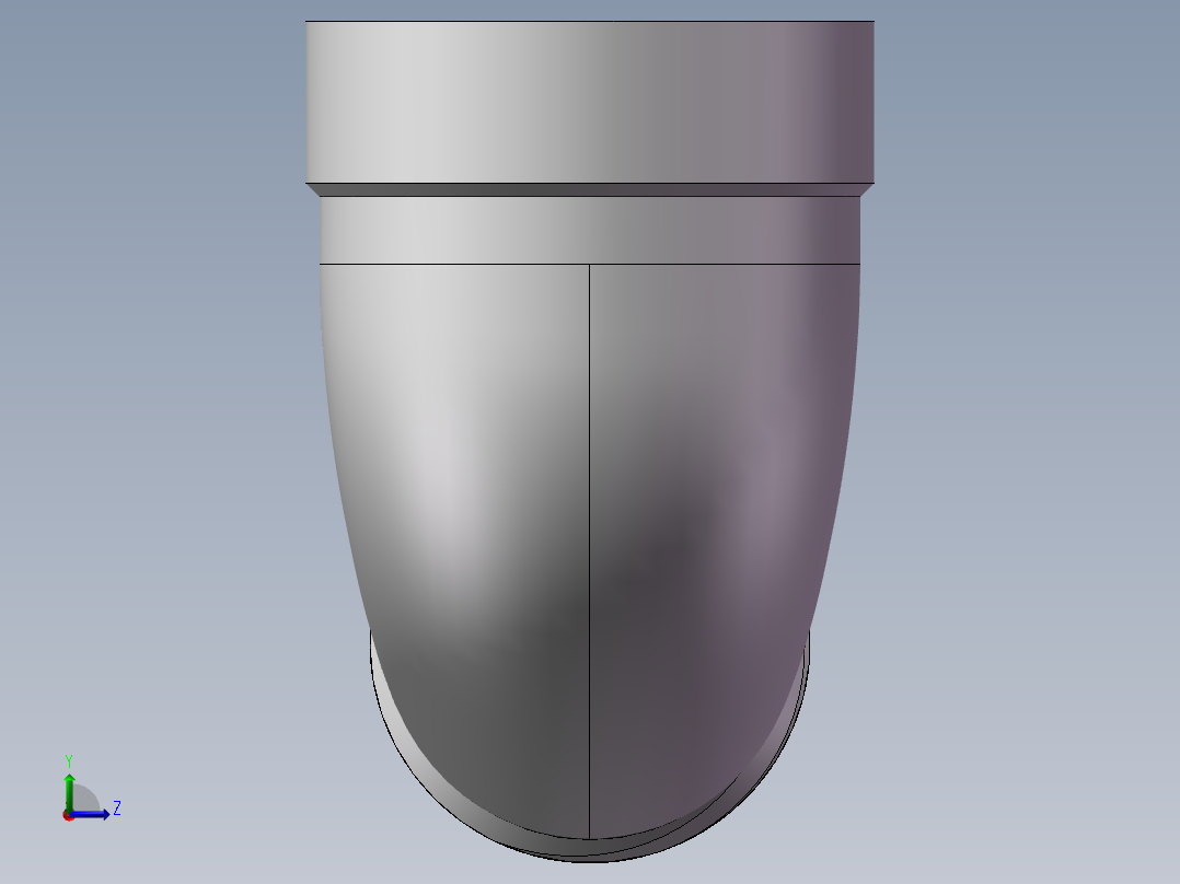弯头-等径内外丝 DN10左视图