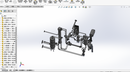 换热系统模型缩略图