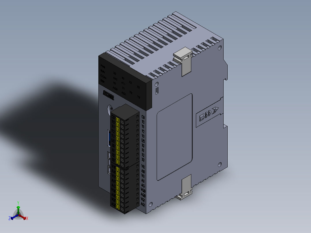PLC 海威卡AT12M0R主视图