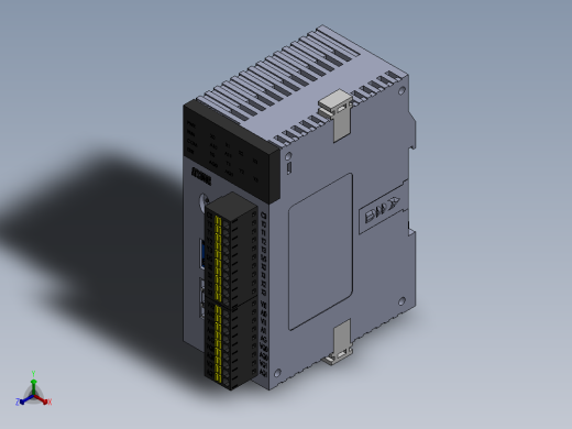 PLC 海威卡AT12M0R正等轴测缩略图