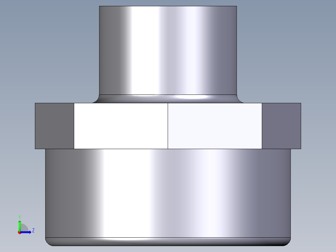 23IFFV 减速机：BSP螺纹母端（R1），BSP的阳螺纹端（R减小）左视图