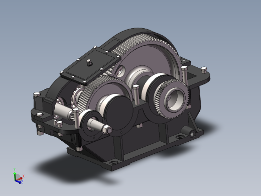 减速器（全套模型图纸）