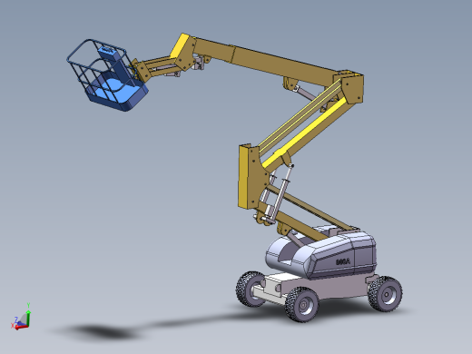 曲臂式高空作业平台举升装置
