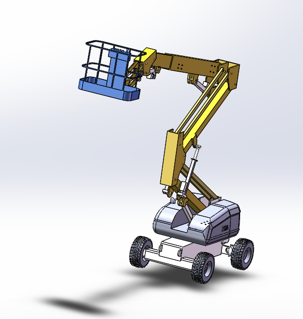曲臂式高空作业平台举升装置