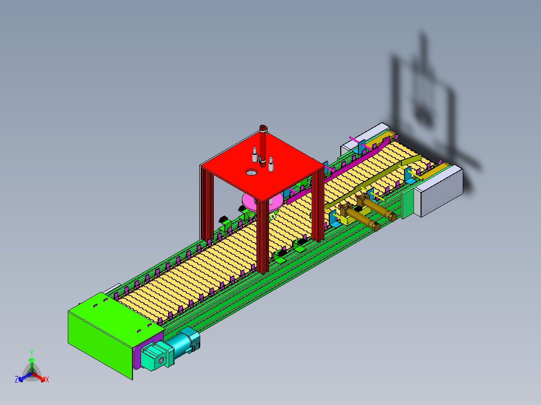 喷洗流水线设备
