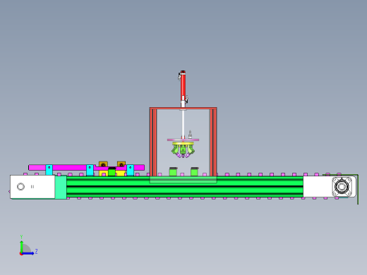 喷洗流水线设备左视缩略图