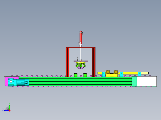 喷洗流水线设备右视缩略图