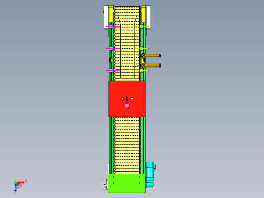 喷洗流水线设备俯视缩略图