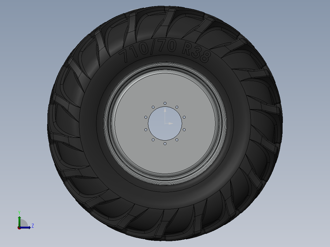 轮胎、车轮、轮毂(63)左视图