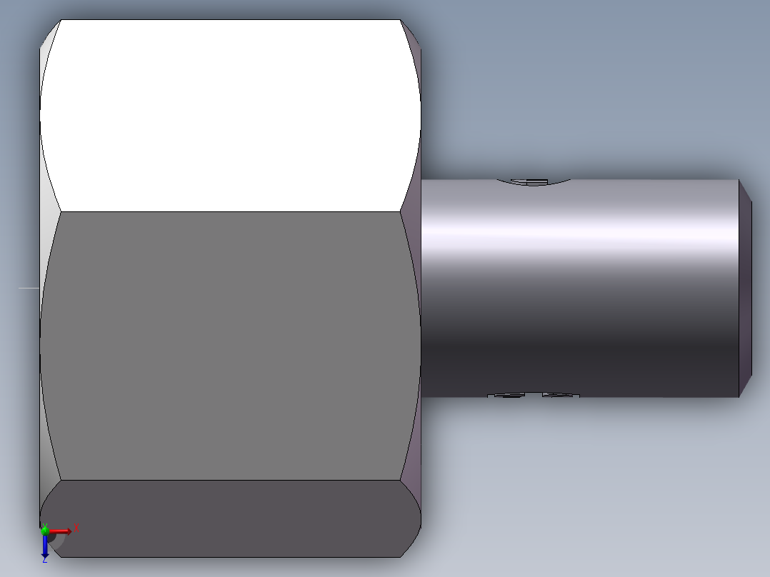 90度焊接接头、2WD-10X1.0.zip俯视图